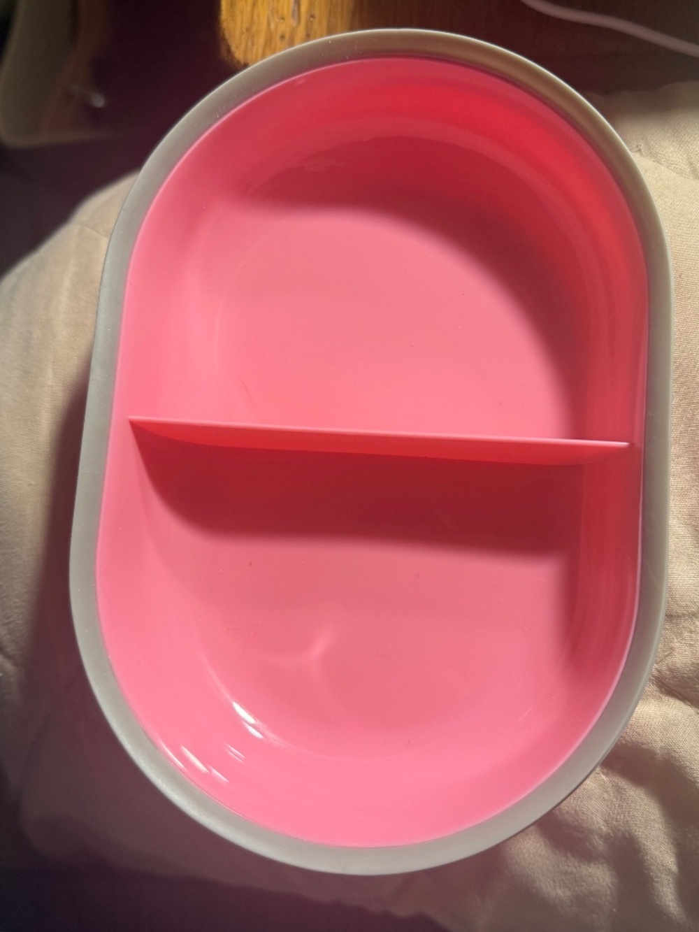 New Sure Feeder Split Bowl - Pink